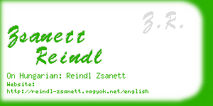 zsanett reindl business card